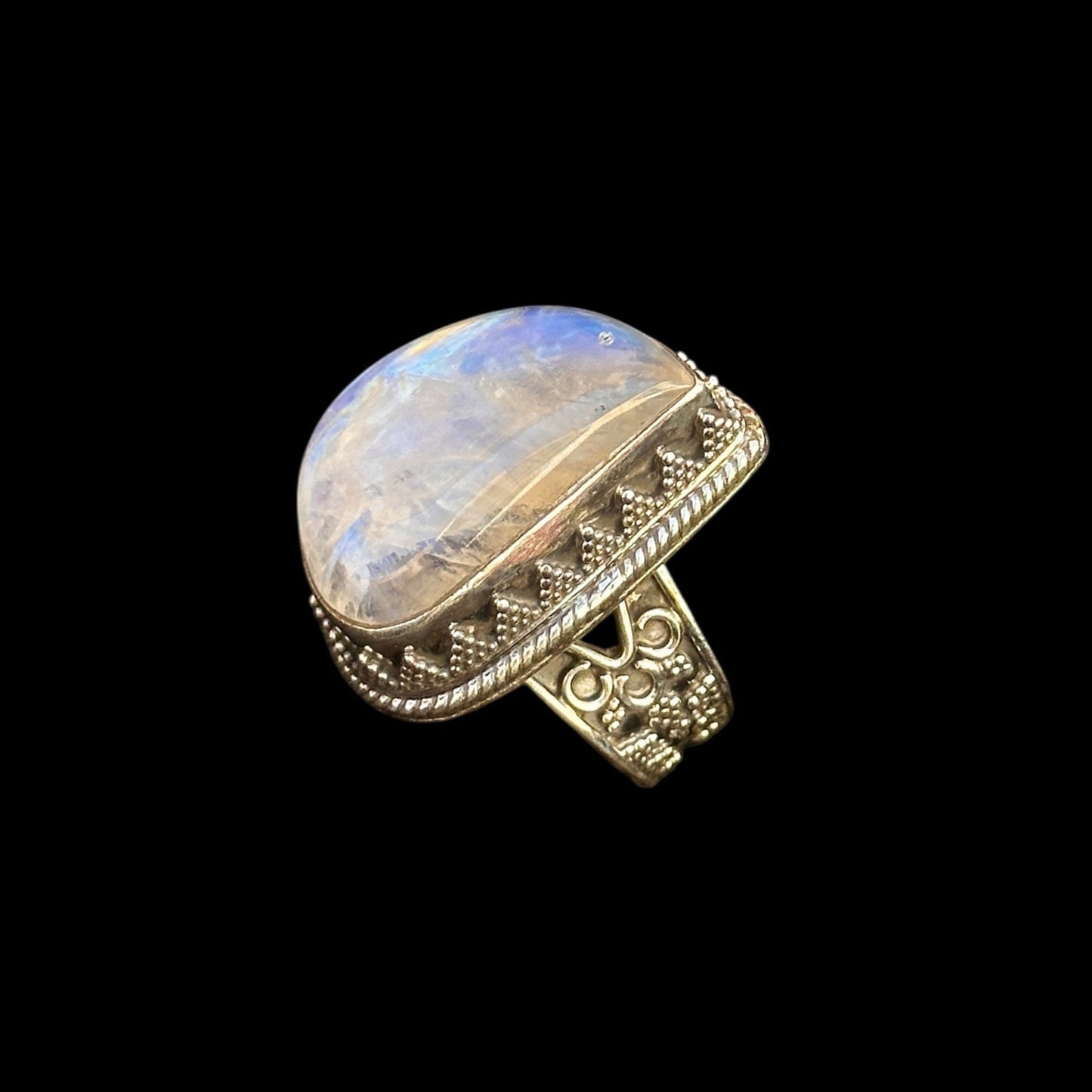 Anillo Luna Rajasthani