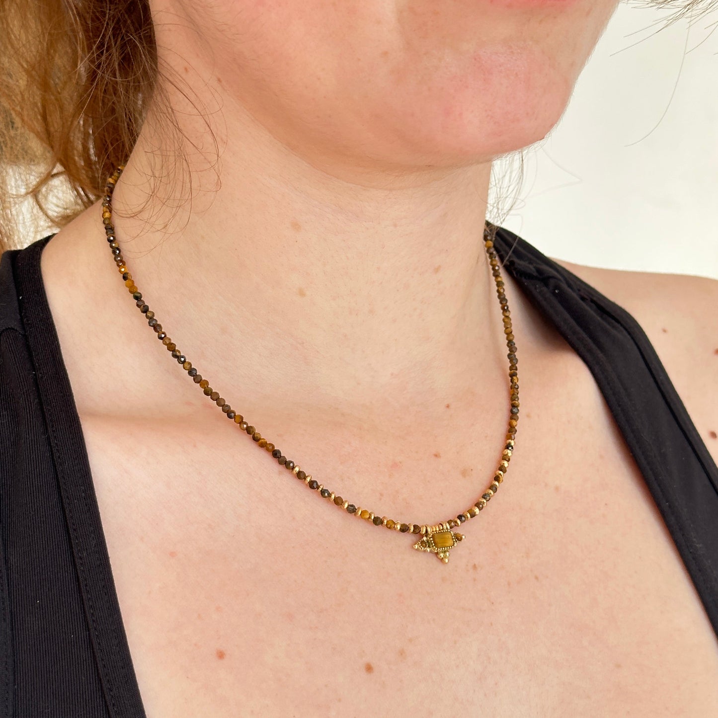 SŪTRA Necklace · Tiger's Eye