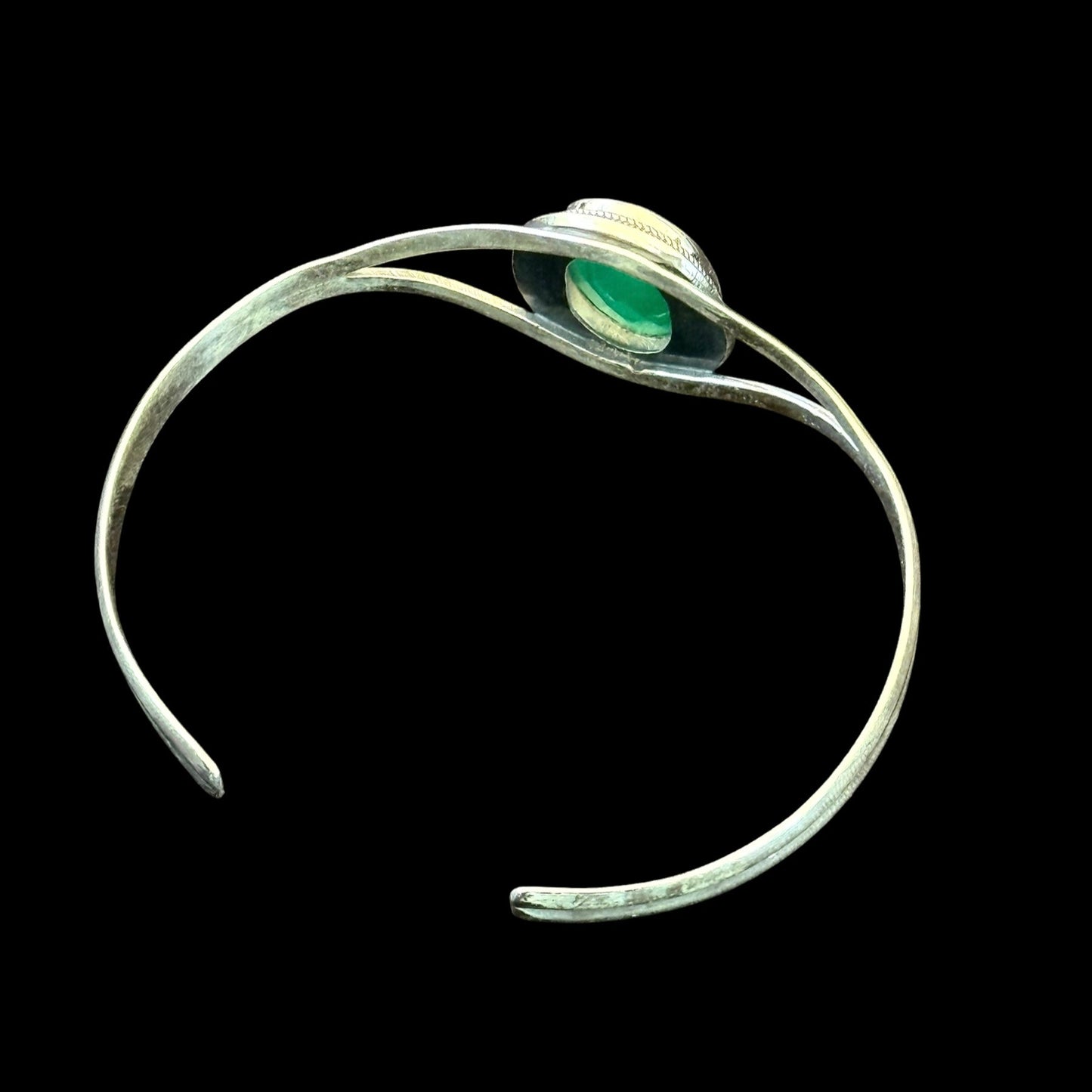 Pulsera Rigida Onyx Verde