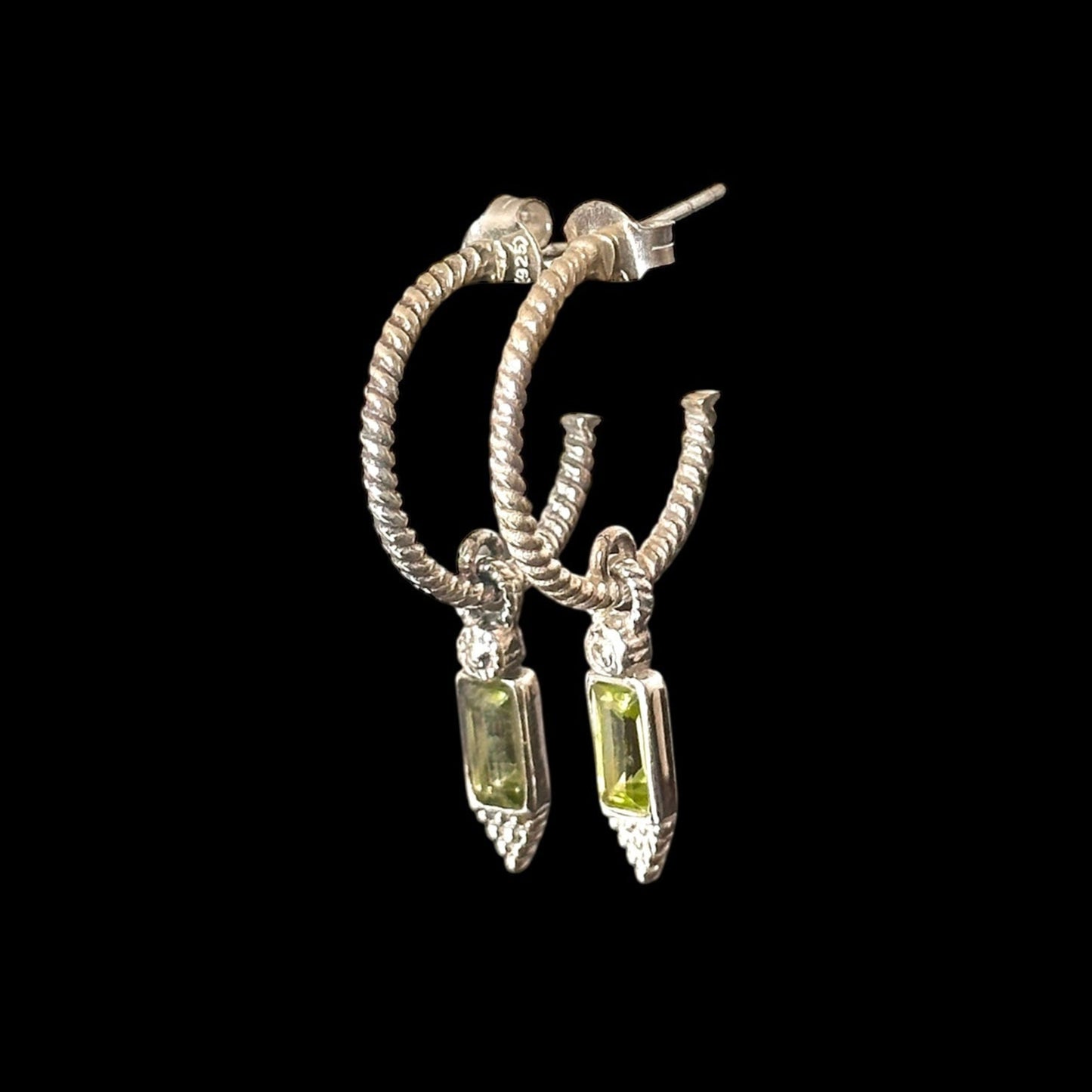 Pendientes "Tamas" Peridoto