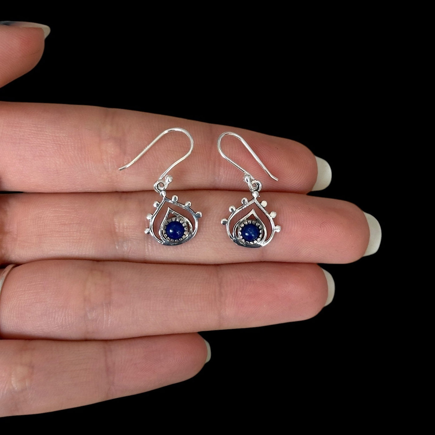 Pendientes Turia Lapislazuli