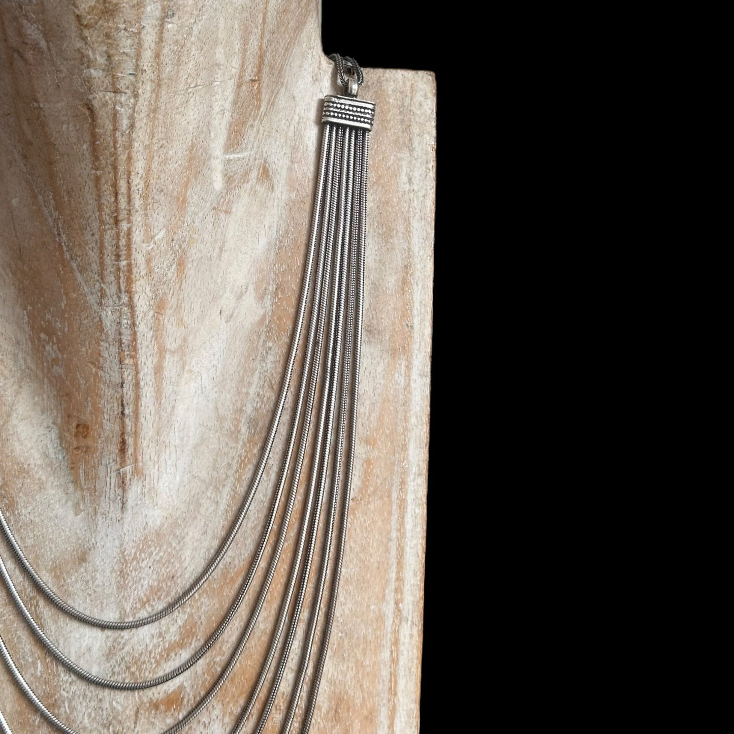 Collar Plata 7 Hilos