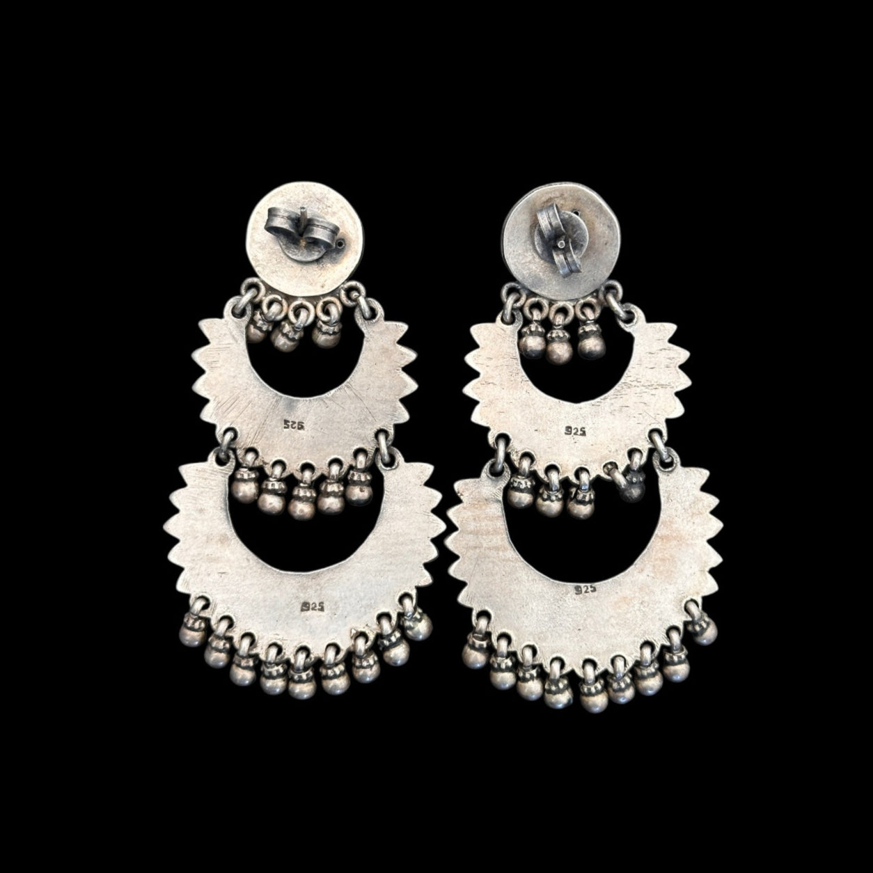 Pendientes Doble Luna Tibal