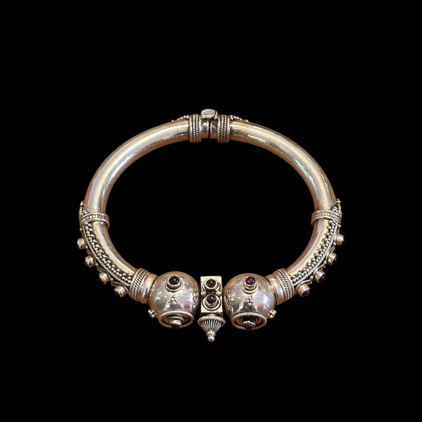Pulsera Bolas Rajasthani Granate