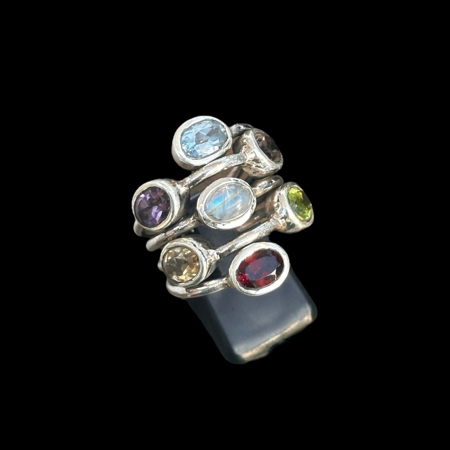 Anillo Multipiedra