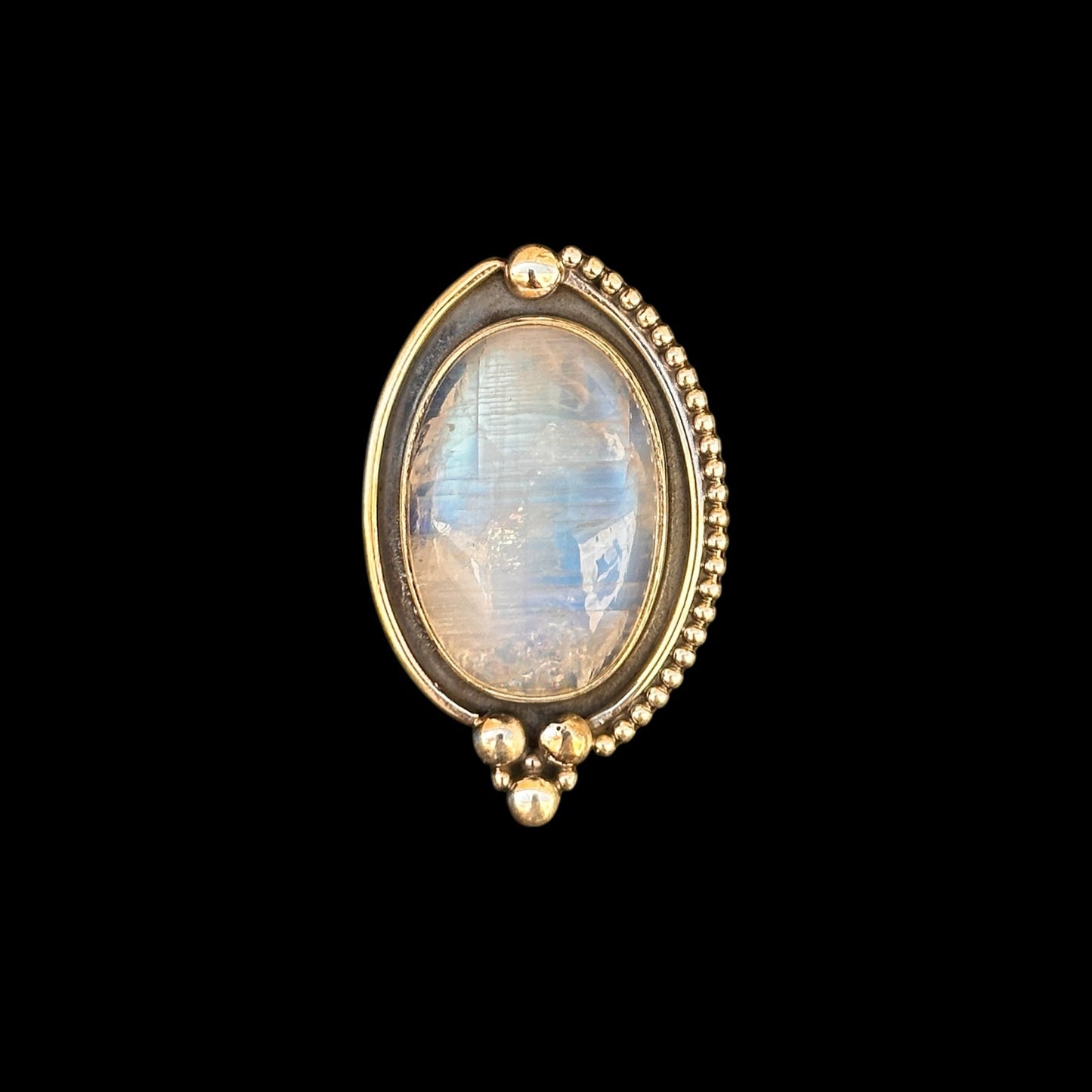 Anillo "Arjun" Moonstone