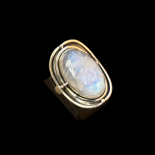 "Paridhi" Moonstone Ring
