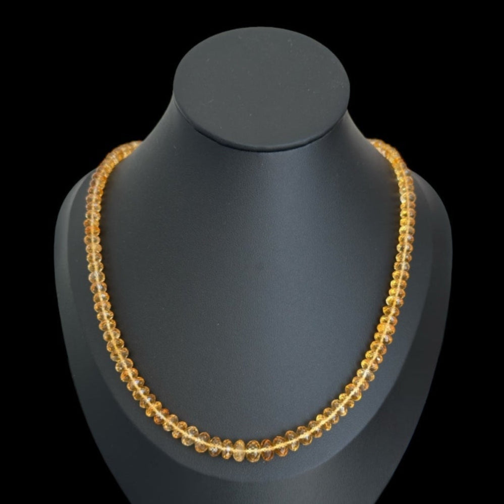 Collar Citrino Natural