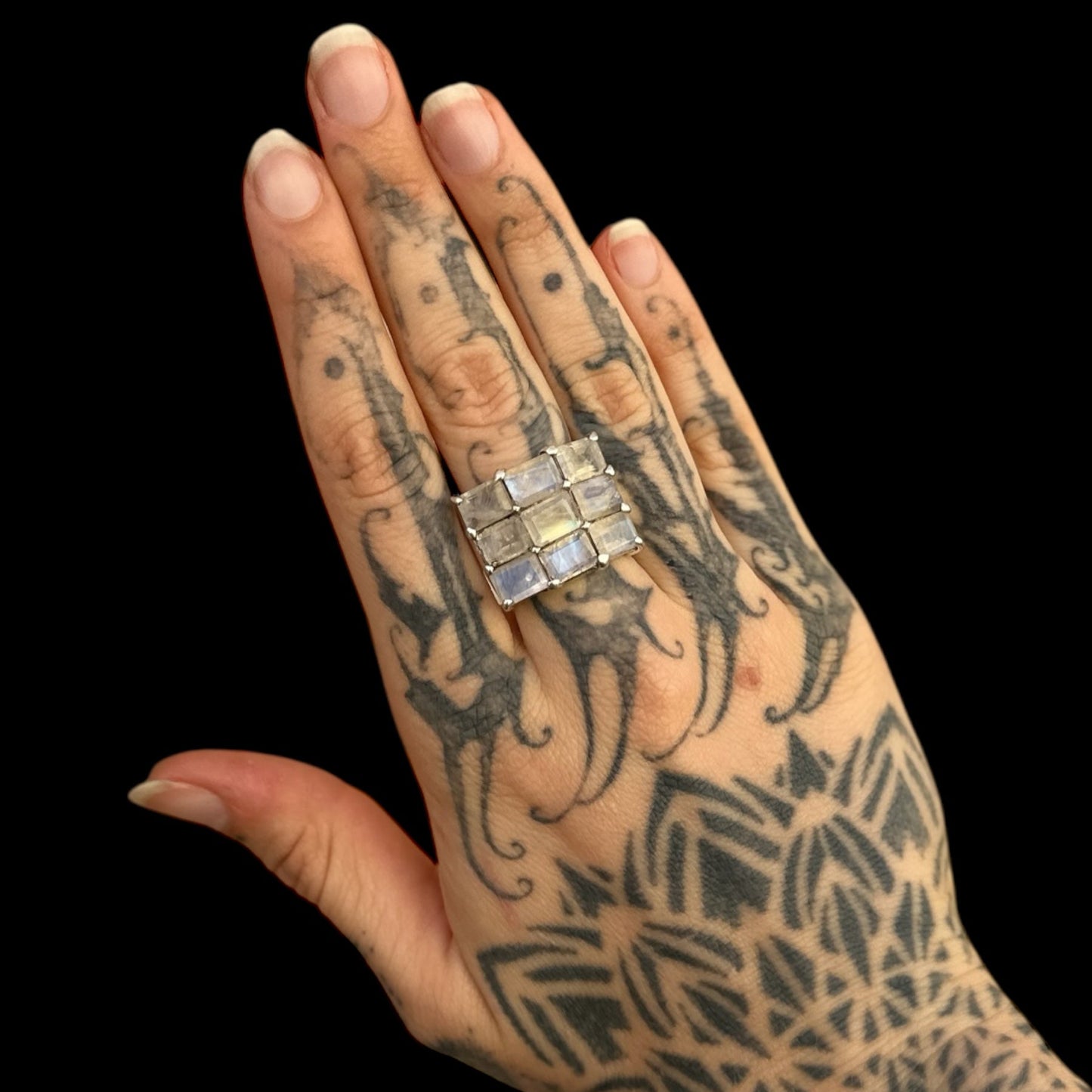 Anillo "Rajavè" Moonstone