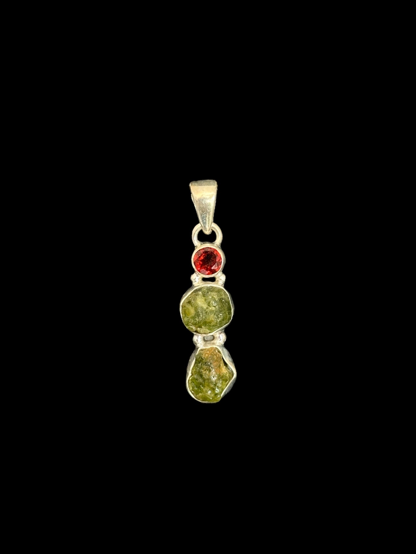 Colgante Peridoto y Granate