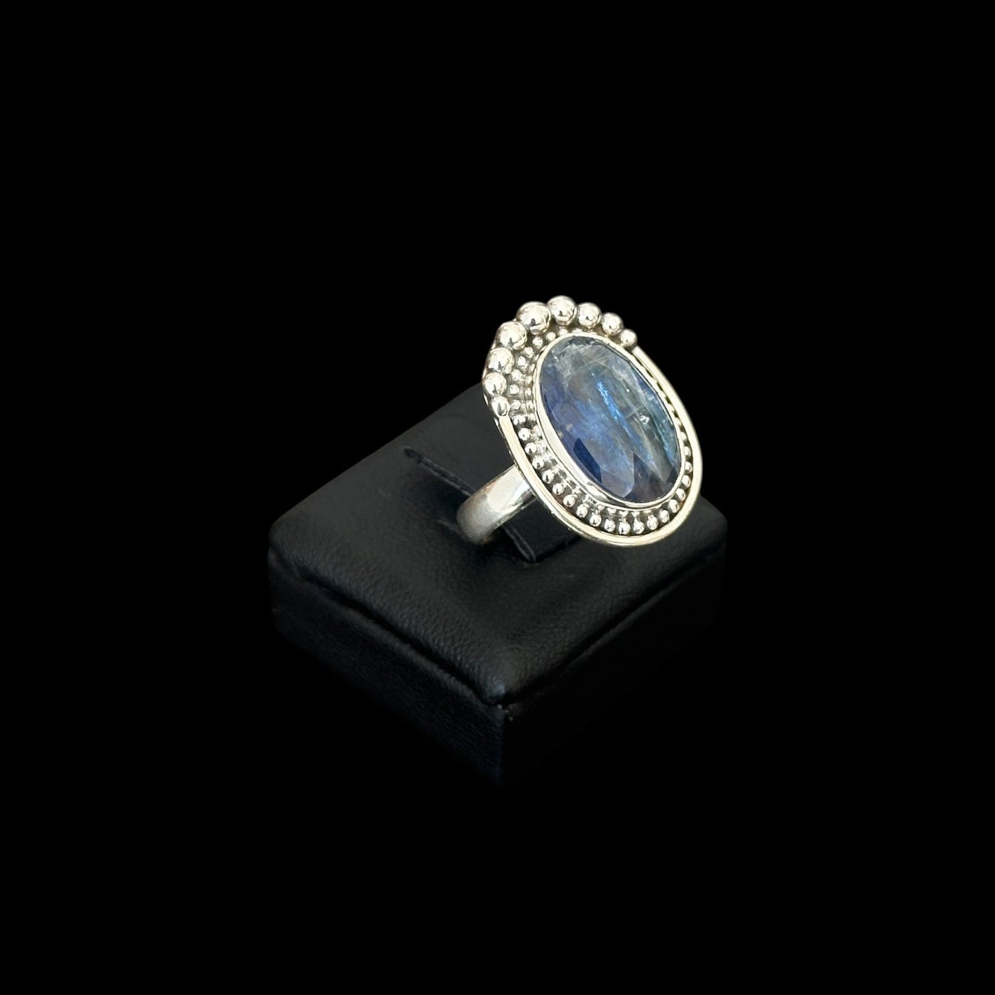 Anillo "Paki" Cianita Azul