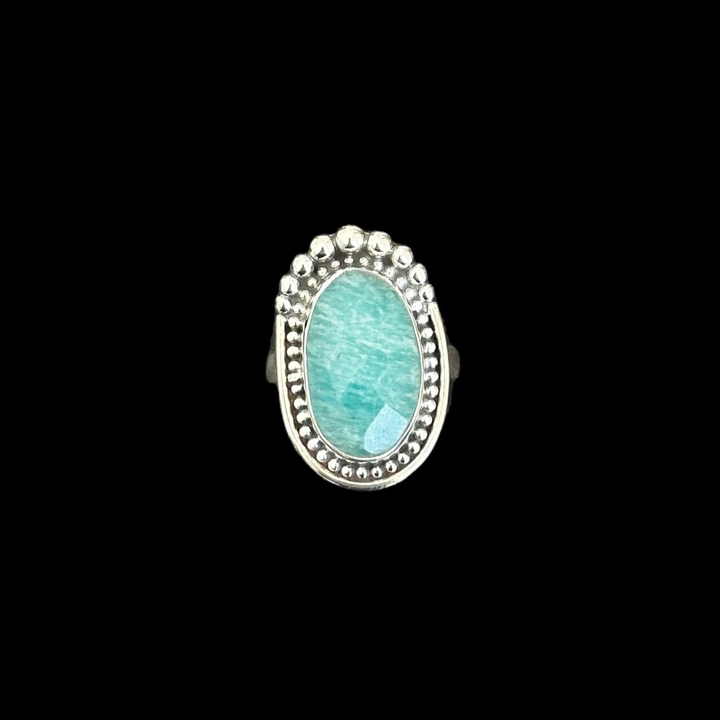Anillo "Paki" Amazonita