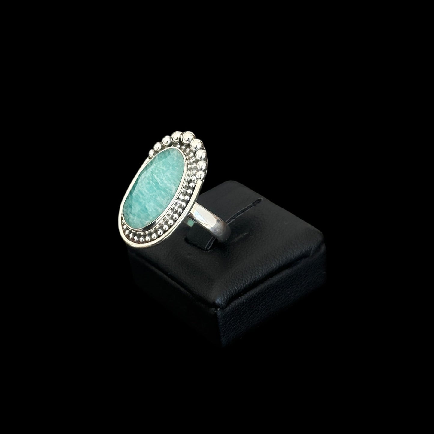 Anillo "Paki" Amazonita