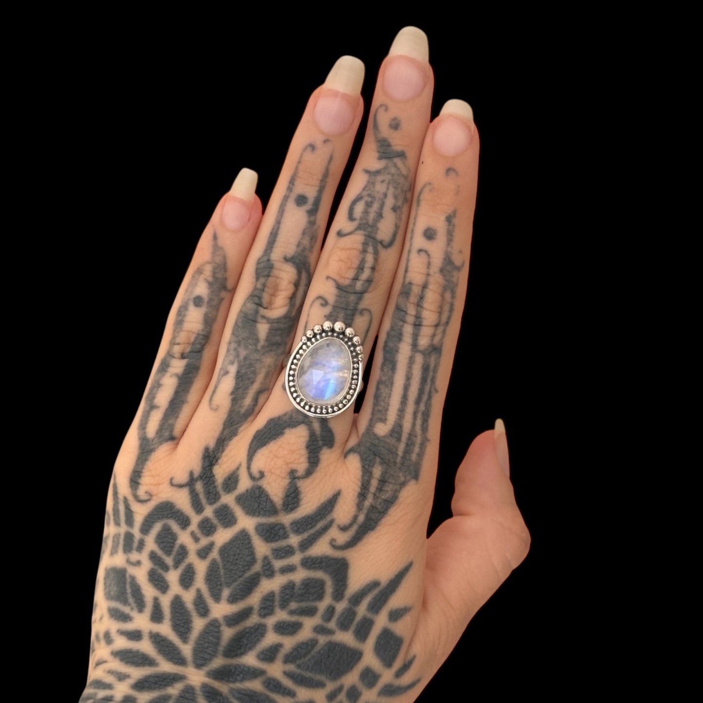 Anillo "Paki" Piedra de Luna