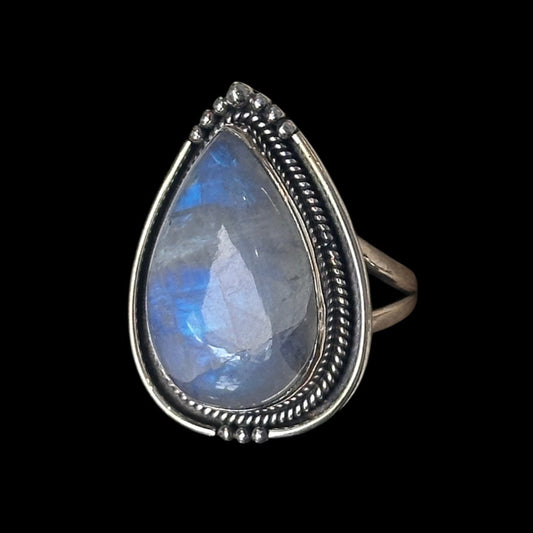 Anillo "Tat" Moonstone