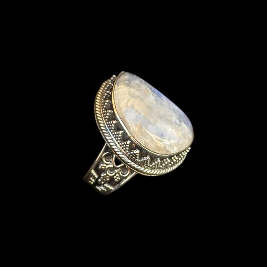 Anillo Luna Rajasthani