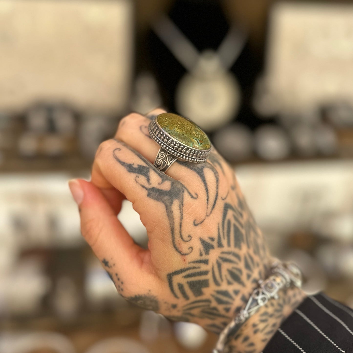 Anillo Turquesa Rajasthani