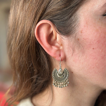 Pendientes "Chunky Moon"