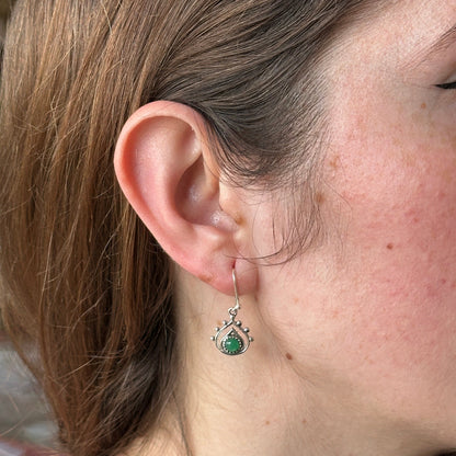 Ohrringe Turia grüner Onyx