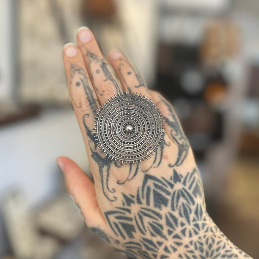 Anillo Sol Tribal