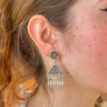 "Pushpa-Kala" Earrings (पुष्प कला)