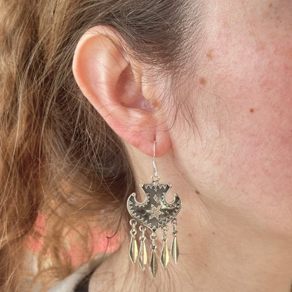 "Kavacha-Devi" Earrings (कवच देवी)