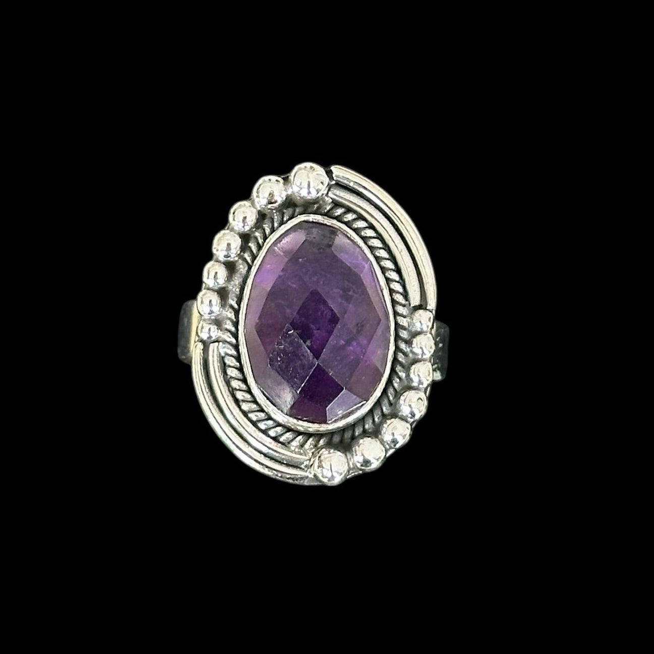 Anillo "Gomni" Amatista