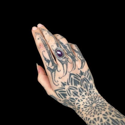 Anillo "Gomni" Amatista