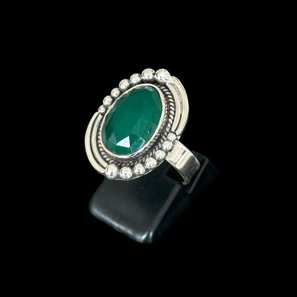 Anillo "Gomni" Onix Verde