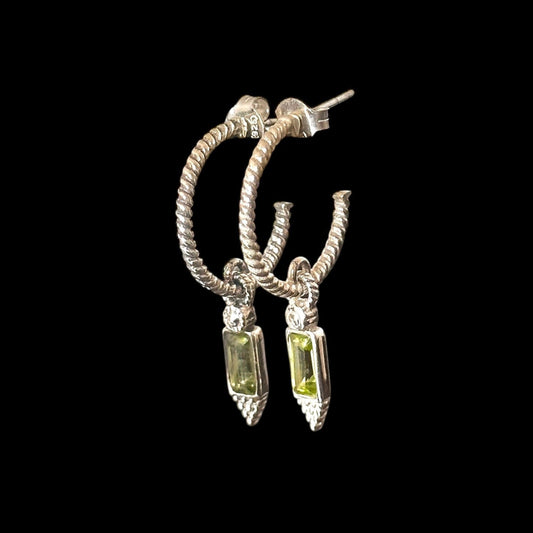 Pendientes "Tamas" Peridoto