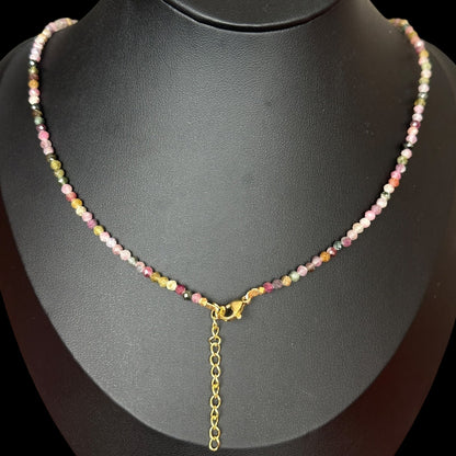 Multi-Stone Mantra Box Necklace