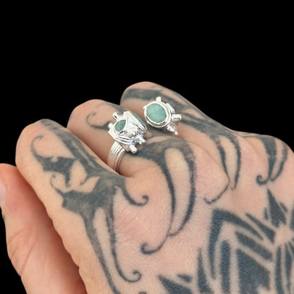 "Kalinda" Amazonite Ring