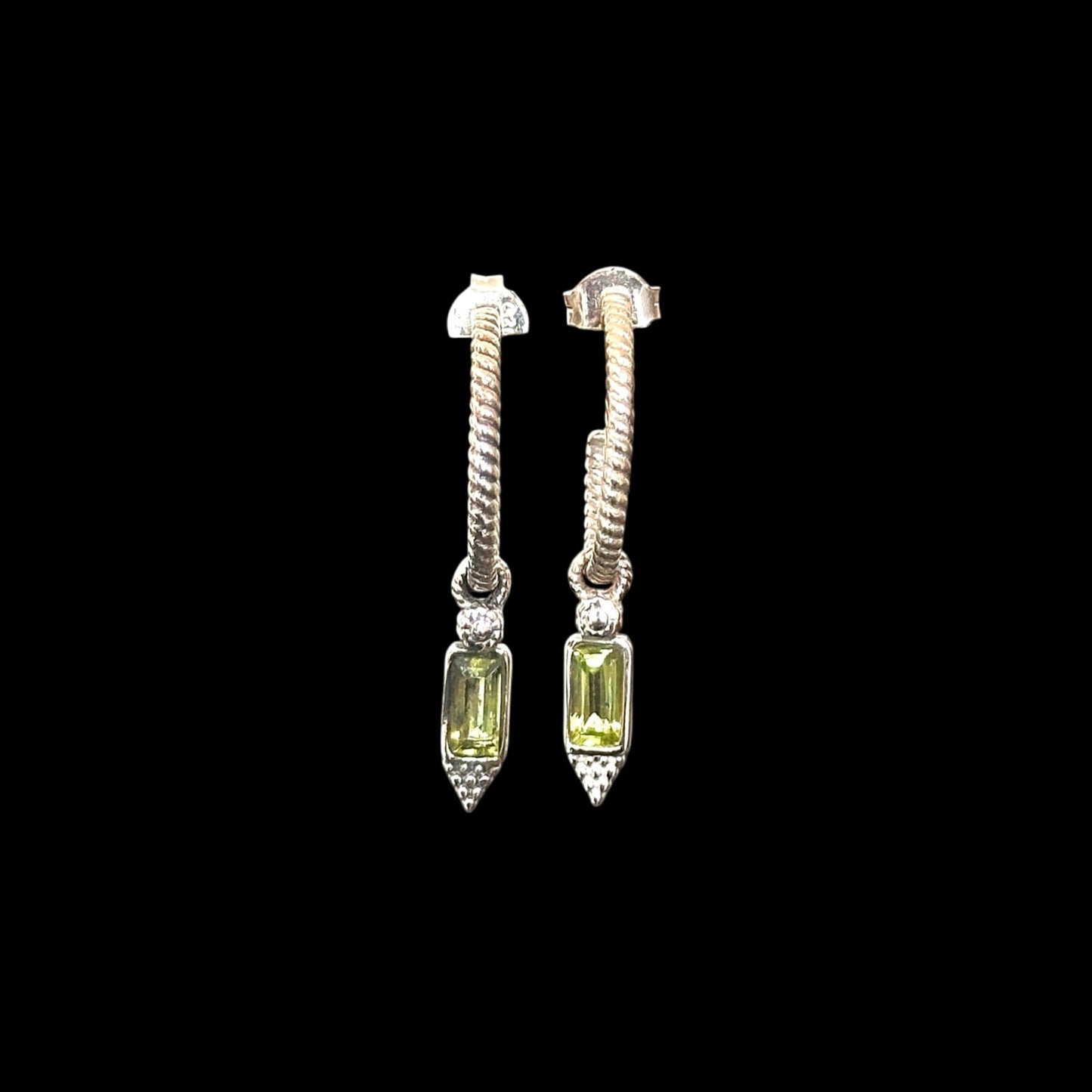 Pendientes "Tamas" Peridoto