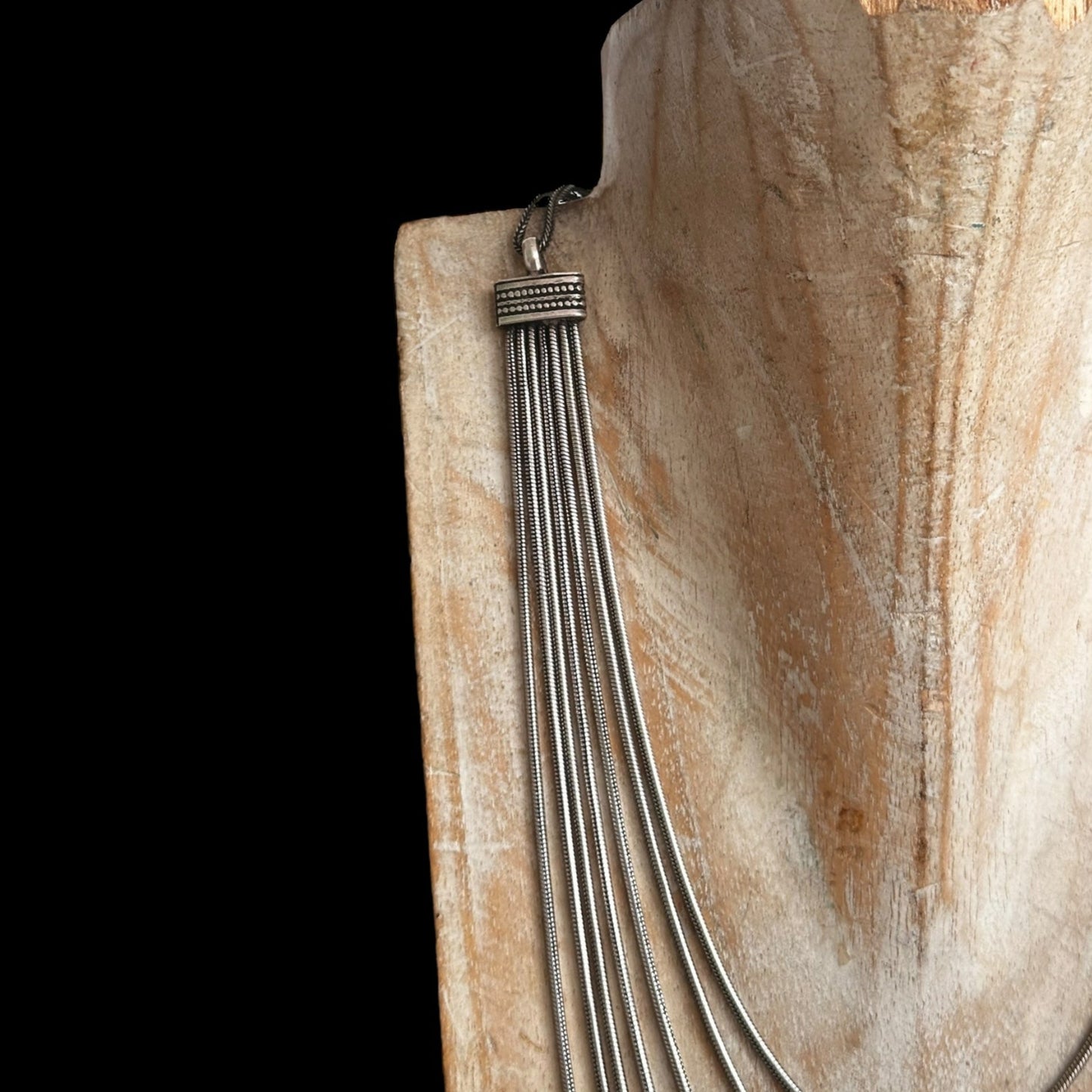 Collar Plata 7 Hilos