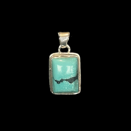 Colgante Rectangualr Tuquesa "Saki"