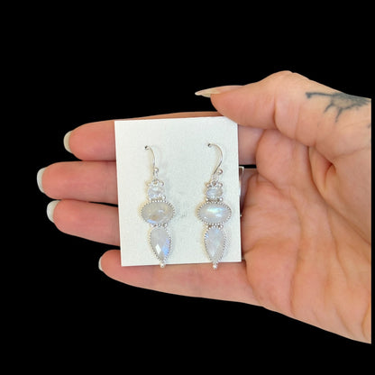 Ohrringe Samjin Moonstone