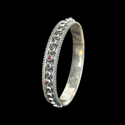 Bangle "Ritu" (ऋतु) Rubí profundo