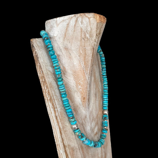 Halskette mit Naturtürkis