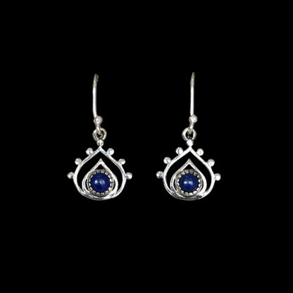 Turia-Ohrringe Lapislazuli