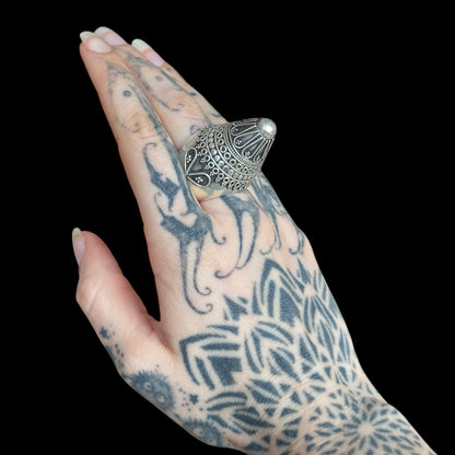 Anillo "vajrashila" · (वज्रशिला)