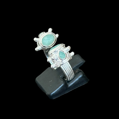 "Kalinda" Amazonite Ring