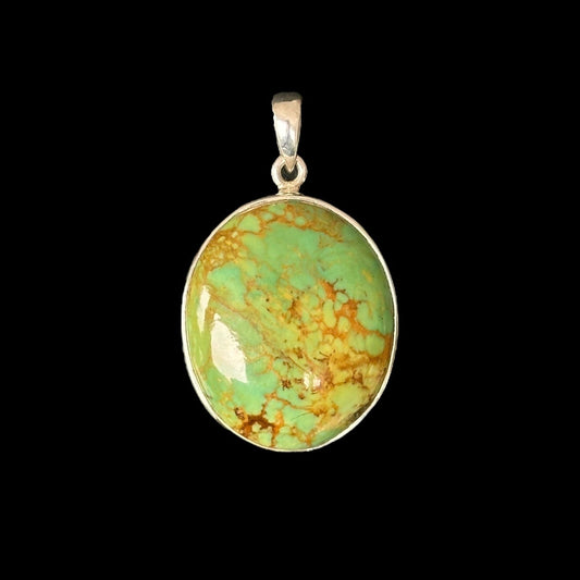 Colgante Turquesa Nautural Redondo