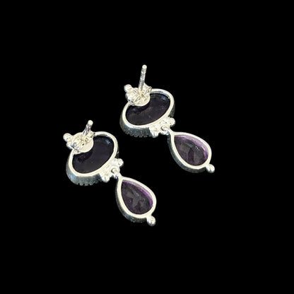 Ohrringe Ratna Amethyst