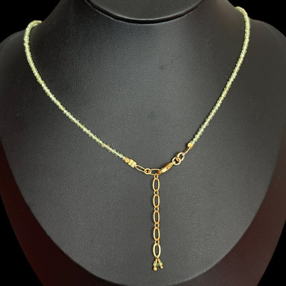 SŪTRA Necklace · Peridot