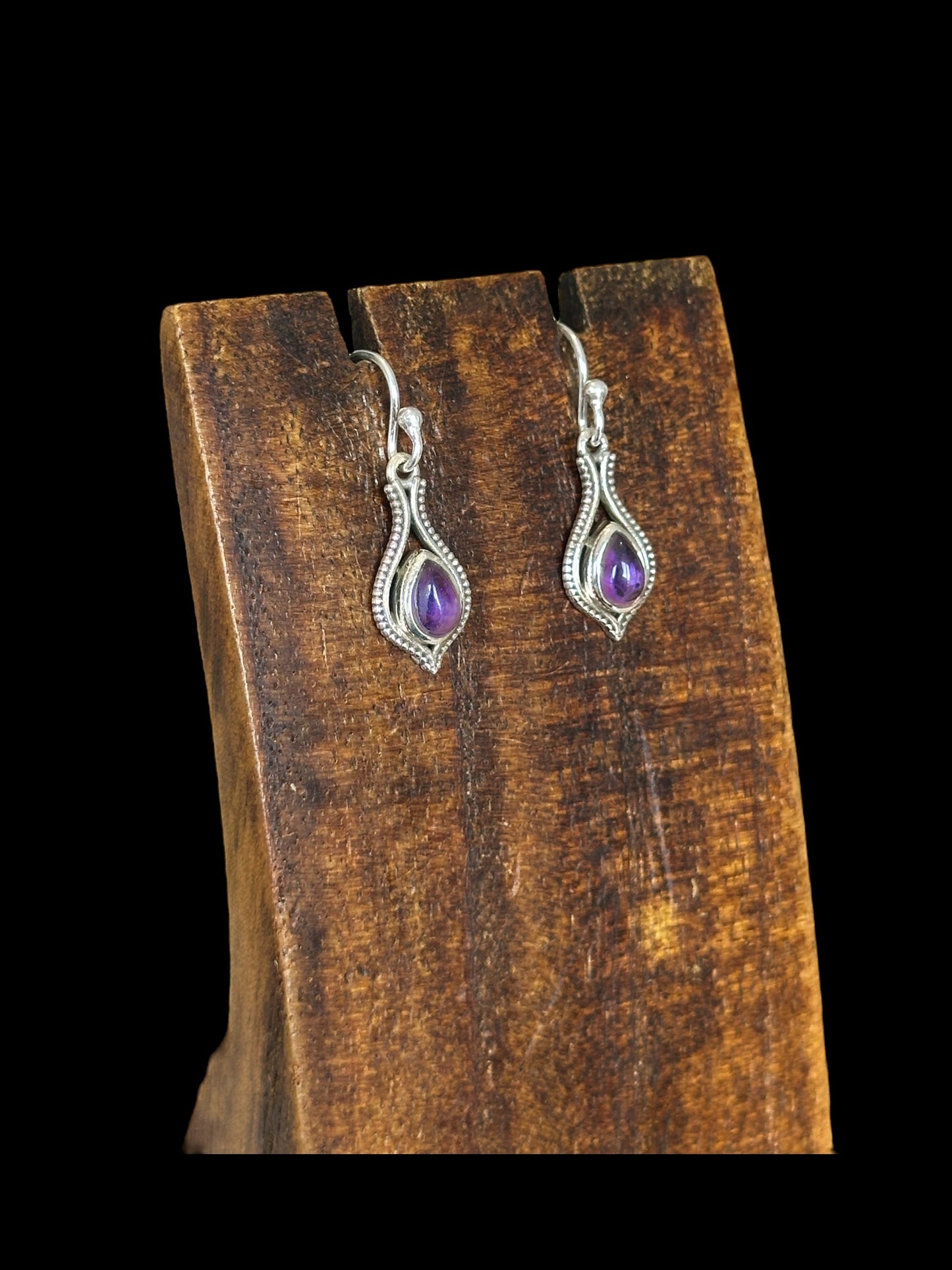 Pendientes Nila Amatista