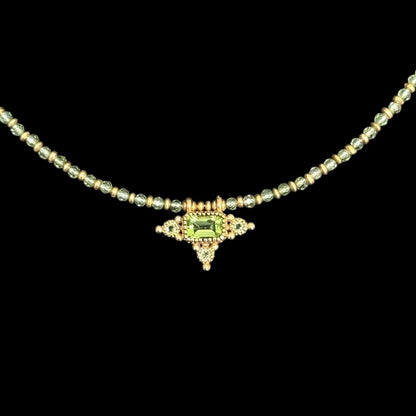 SŪTRA Necklace · Peridot