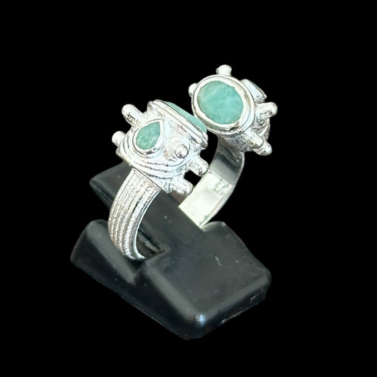 "Kalinda" Amazonite Ring