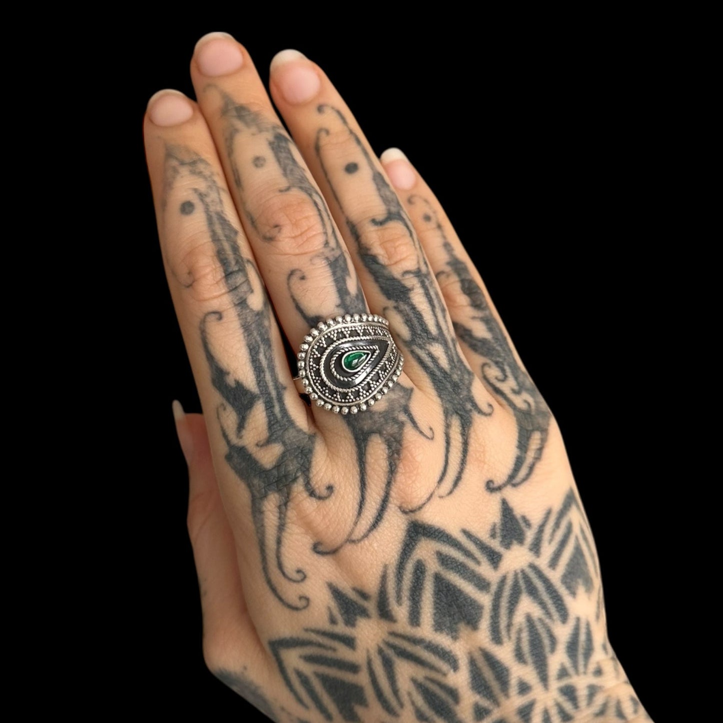 Anillo "Raj" Ojo Hindú