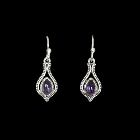 Pendientes Nila Amatista