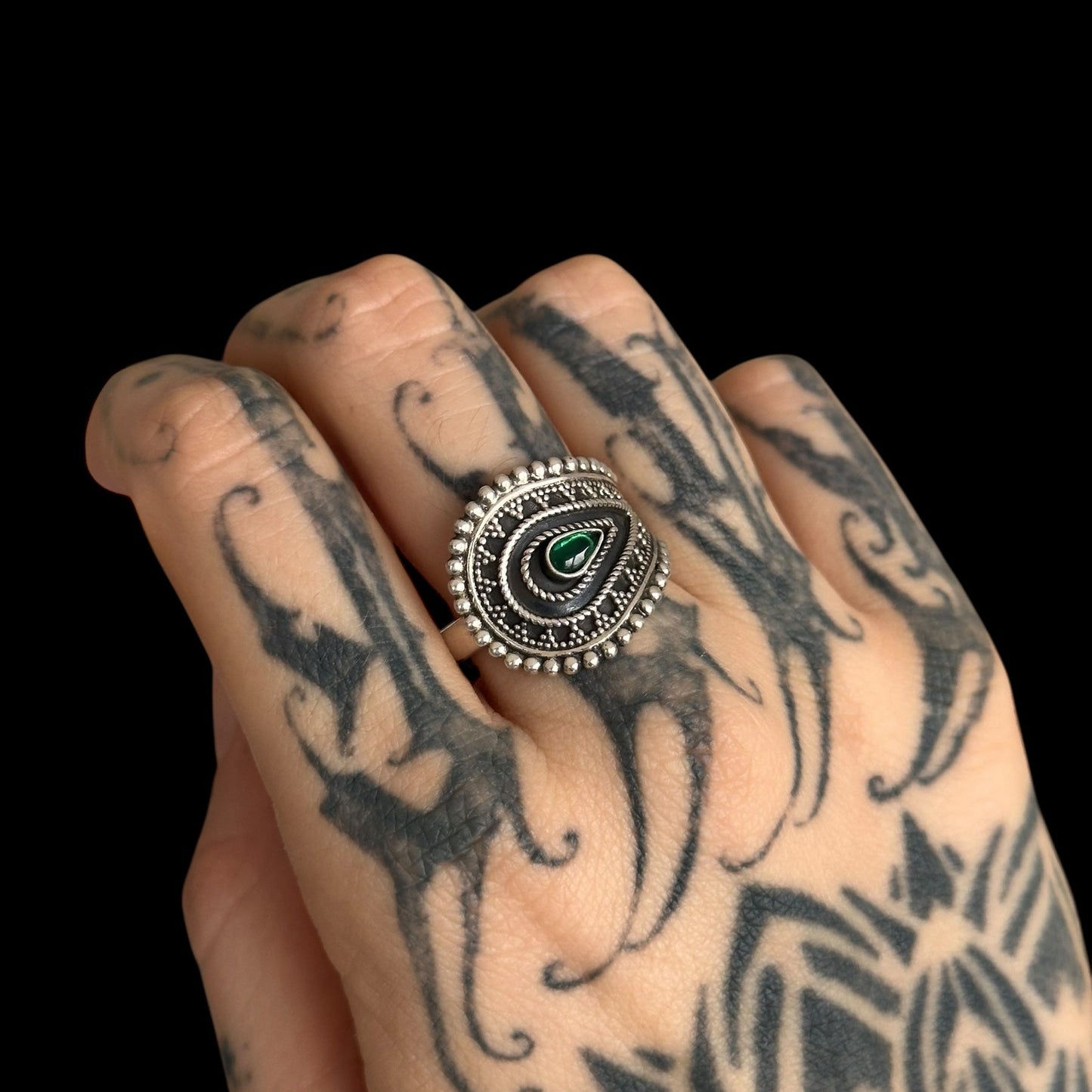 Anillo "Raj" Ojo Hindú